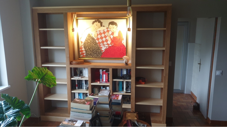 Atelier Penn Koad Menuisier Vannes Bibliotheque 4
