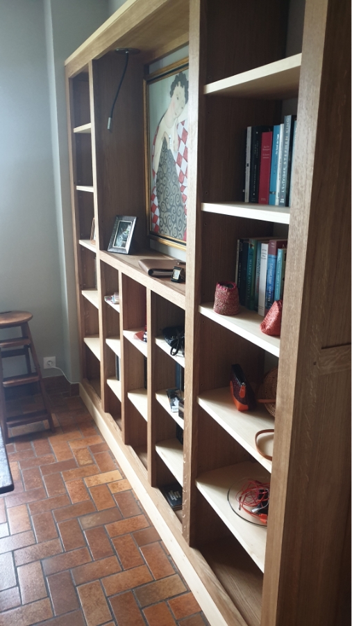Atelier Penn Koad Menuisier Vannes Bibliotheque 6