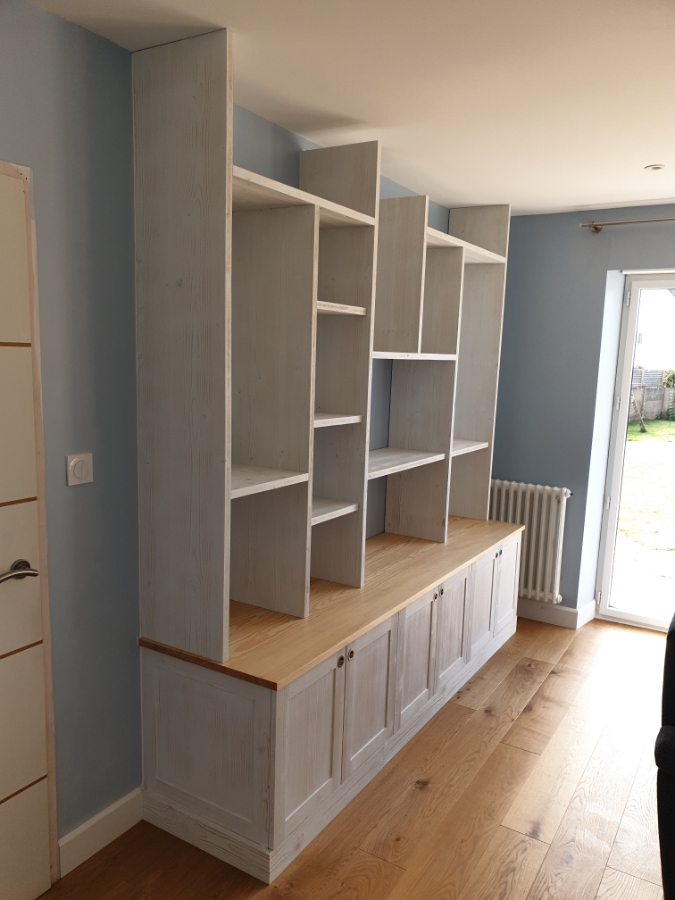 Atelier Penn Koad Menuisier Vannes Bibliotheque 2