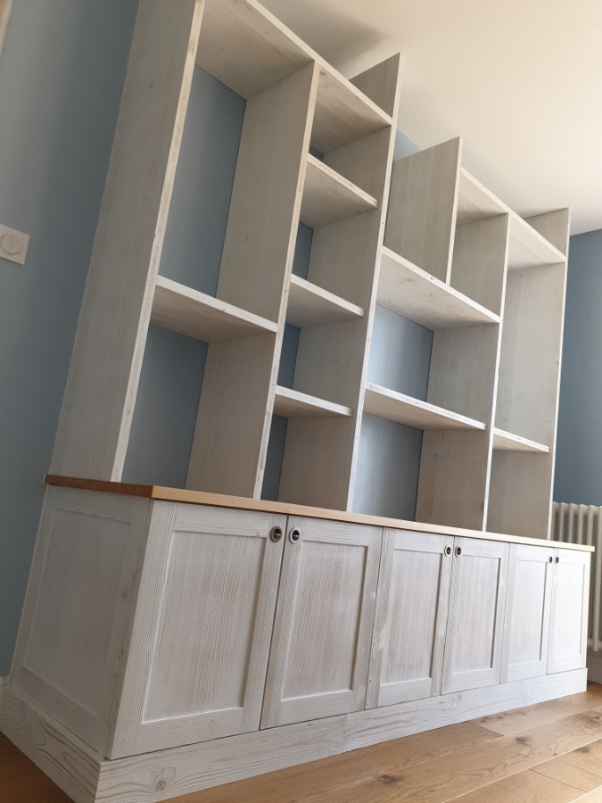 Atelier Penn Koad Menuisier Vannes Bibliotheque 3