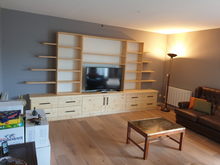 Atelier Penn Koad Menuisier Vannes Bibliotheque Auray