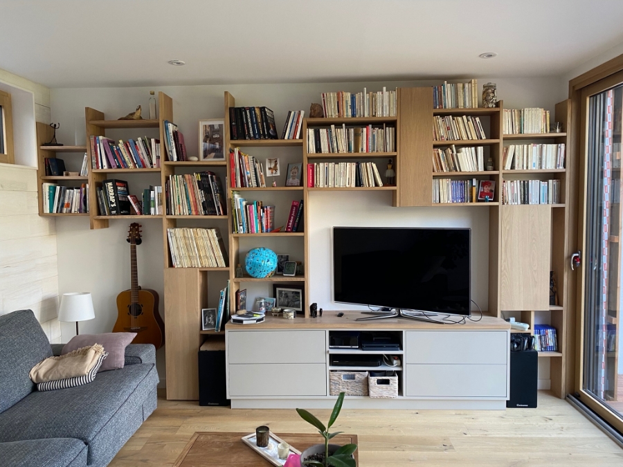 Atelier Penn Koad Menuisier Vannes Bibliotjeque Vannes