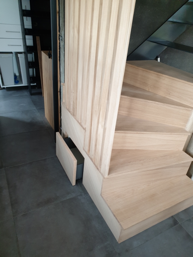 Atelier Penn Koad Menuisier Vannes Escalier Ploemel 4